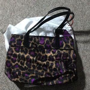 Leopard Coach Bag
